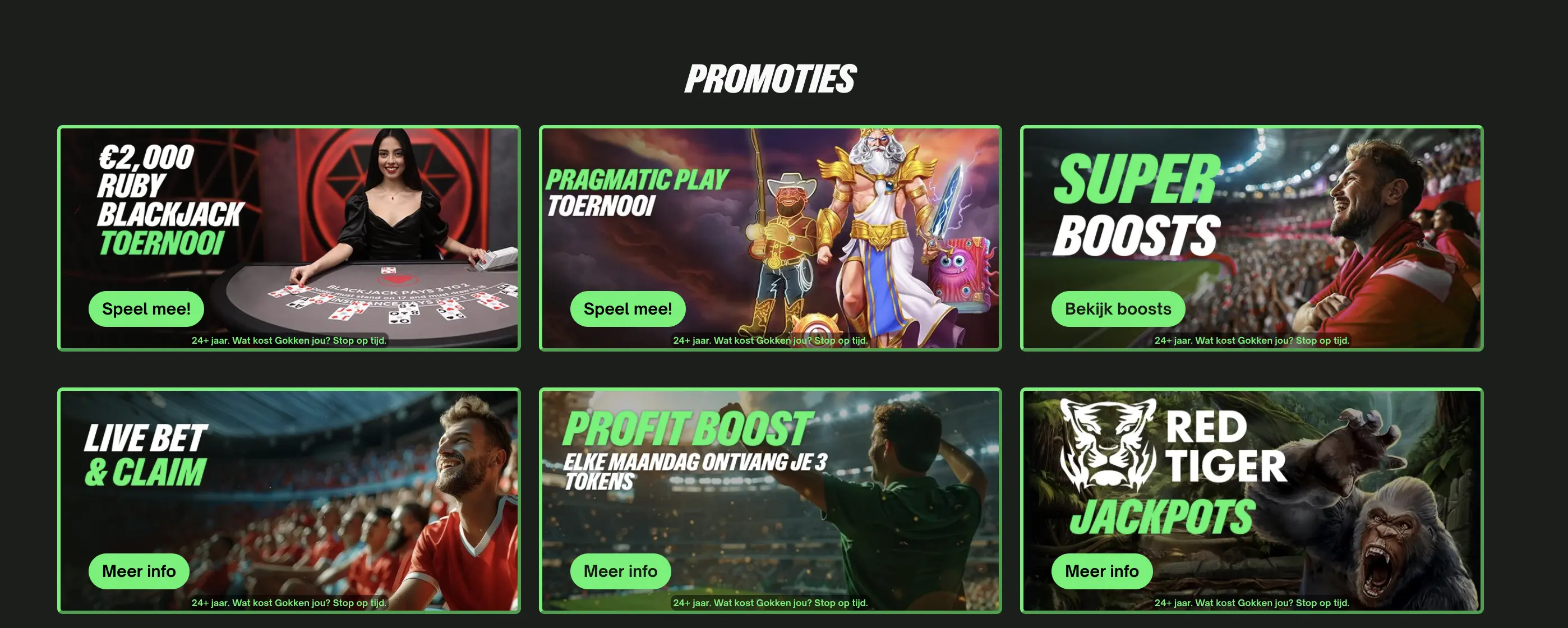 Bonussen en promoties bij casino Nederland