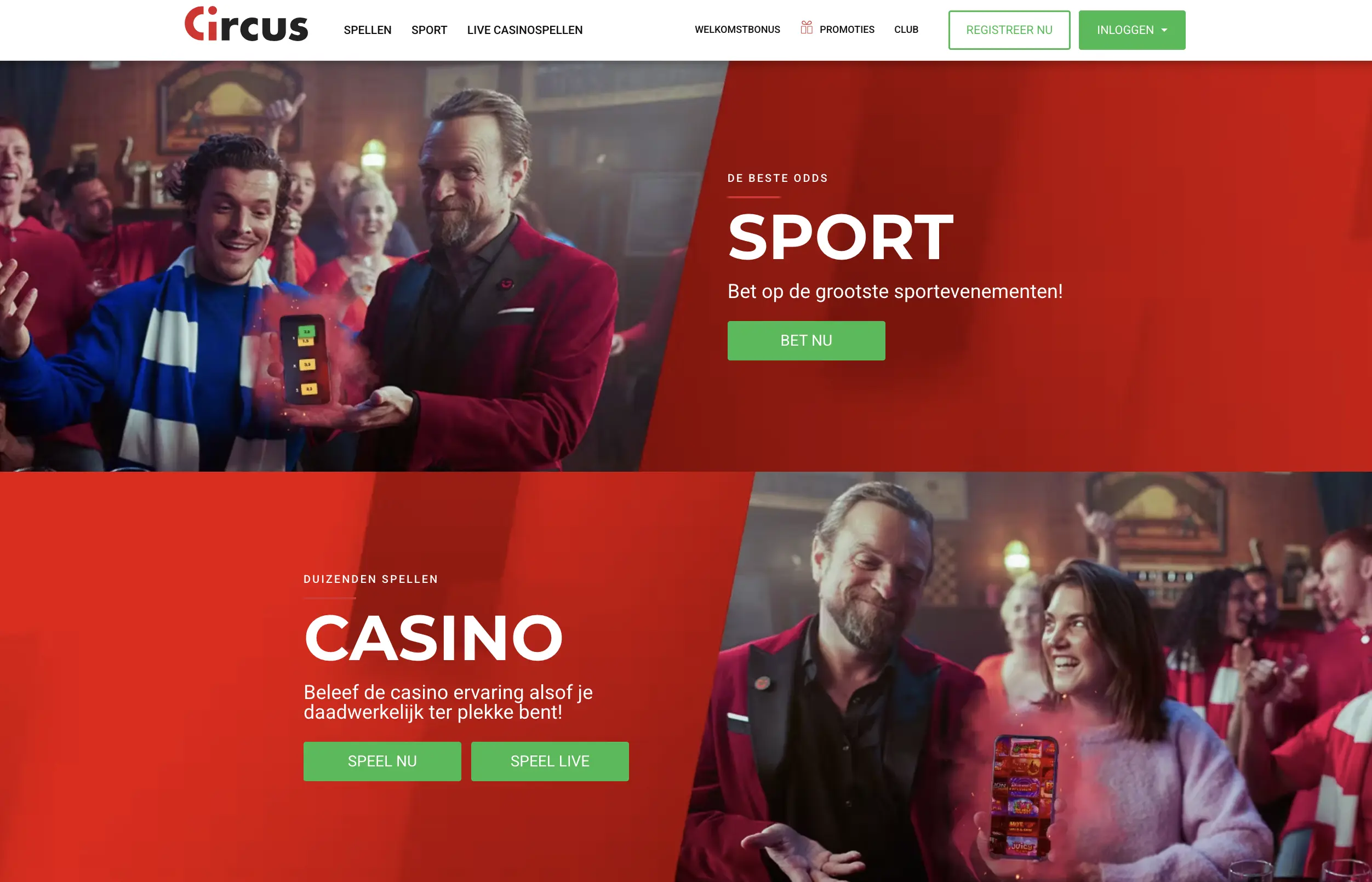 Circus Casino en zijn bonussen
